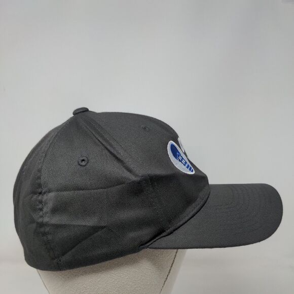 D&A Electric Fitted Hat Gray L/XL Embroidered Flexi Fit 6 Panel Port Authority - Picture 4 of 8